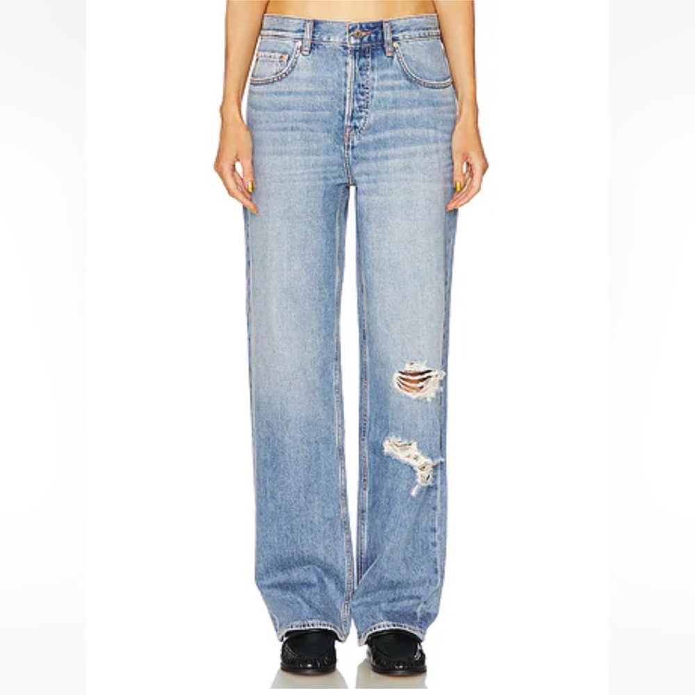 GRLFRND BELLA LOW RISE BOYFRIEND JEANS